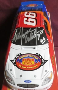 DARRELL WALTRIP AUTOGRAPHED, BIG K-MART, #66, 1/24 TEAM CALIBER 2000 TAURUS - Picture 1 of 2