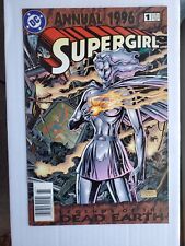 Supergirl Annual #1 Newsstand Rare HTF Low Print DC Comics 1996 Supergirl Cover
