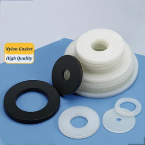 M2 M24 Nylon Penny Washers White Black Repair Large Outside Diameter Flat Washer - Picture 1 of 130