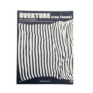 OVERTURE FROM TOMMY Vintage Music Sheet 1969 Peter Townshend - Picture 1 of 3