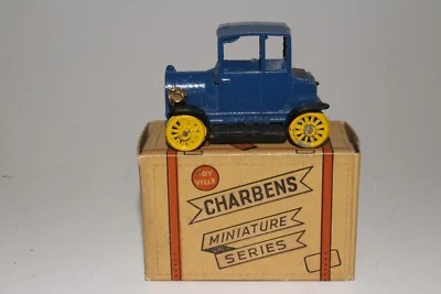 CHARBENS MINIATURAS INGLATERRA Nº 4, FORD MODELO T, AZUL, BONITO, ORIGINAL, EN CAJA Foto 1 de 4