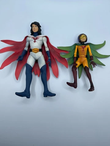 Lot Of 2 Battle of the Planets G Force Action Figures Mark, Keypo Cover