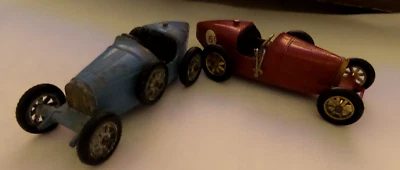 TWO Vintage MATCHBOX: 1926 BUGATTI Type 35 Models  Yesteryear Lesney England #6 - Image 1 of 4