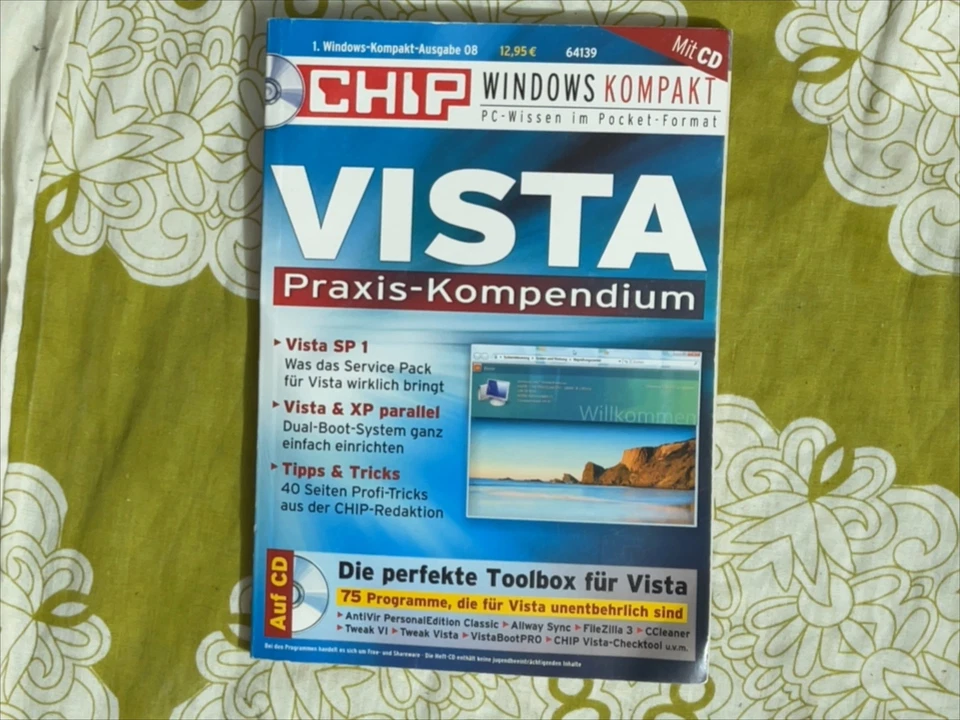 Chip Windows Vista Praxis-Kompendium mit CD Toolbox für Vista  - Bild 1 von 1