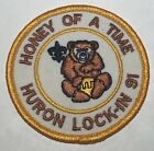1991 Huron Lock IN Patch Mint CC9