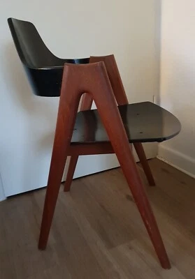 Compass Stuhl aus Teak von Kai Kristiansen, Dänemark, 1960er Design Klassiker - Bild 1 von 4