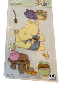 Classic Winnie the Pooh & Honeypot Disney Jolee's Dimension Scrapbook Stickers - Picture 1 of 2