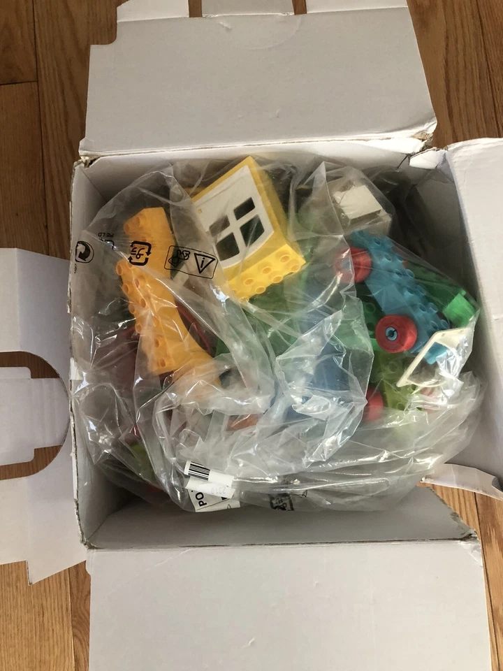 Large Lot of Duplo Blocks Random Construction Pieces 3 lb + Box Multicolor - Image 1 of 1