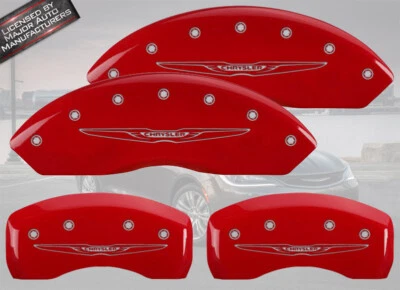 2007-2010 年“克莱斯勒”Sebring 前后红色 MGP 刹车盘卡钳盖翼 — 第 1/4 张图片