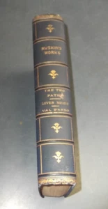 JOHN RUSKIN WORKS LIBRARY EDITION THE TWO PATHS & LOVES MEINIE BOOK VGC - Imagen 1 de 9
