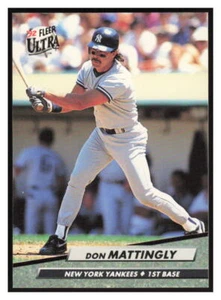 1992 Ultra #105 Don Mattingly - New York Yankees - Picture 1 of 2