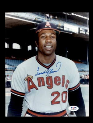 Frank Robinson PSA DNA Signed 8x10 Photo Angels Autograph - Image 1 of 3