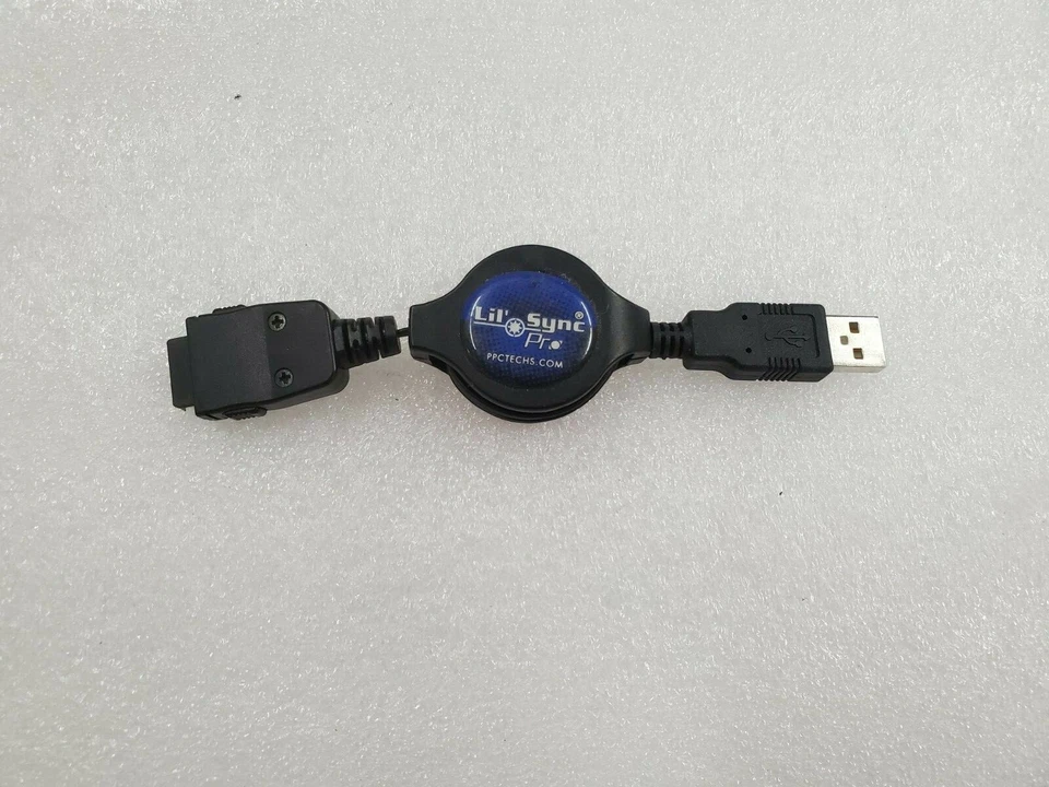 Retractable USB Sync Cable for HP iPAQ 1900 2200 3800 3900 5000 series rz1715 - Image 1 of 1