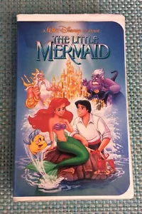 DISNEY THE LITTLE MERMAID Black Diamond The Classics Banned Cover Edit VHS Tape - Picture 1 of 12