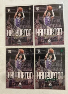 2020-21 Chronicles Luminance Tyrese Haliburton R/C (4 cards)(3 base & 1 green) - Picture 1 of 2
