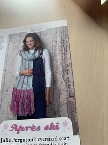 Women Easy Chunky Knitting Pattern: Après Ski Scarf & Leg / Arm Warmers Beginner - Picture 1 of 4