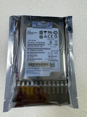 J9F49A for HPE MSA 1.8TB 12G SAS 10K SFF 2.5" DP 512e ENT HDD 787649-001 - Image 1 of 4