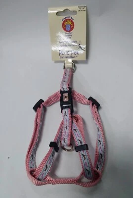 Arnés Hamilton Pixie Pet Collection 3/8" x 10-16" Rosa/Tacones Altos - Bolsa de 6 Foto 1 de 4