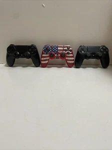 For Parts - As Is & Untested Playstation 4 Controllers - Lot Of 3 - Picture 1 of 9