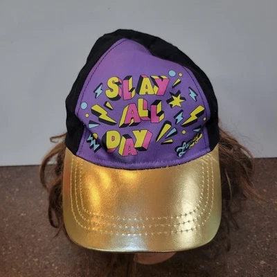 Gorra Nickelodeon LayLay Correa Trasera Matar Todo el Día Gráfico Juvenil Programa de TV Niños Foto 1 de 4