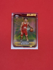 2024-25 Topps cromo - refractor Zaccharie Risacher #169 (RC) - Imagen 1 de 2
