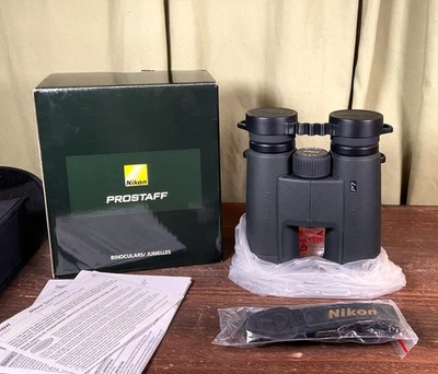 NEW NIKON PROSTAFF P7 8x42 Waterproof Binoculars - Non-stick Lens Coating - Image 1 of 4