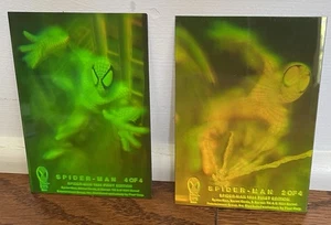 Spider-Man First Edition Hologram Cards # 3 and 4, 1994, Fleer, Marvel Comics - Picture 1 of 1