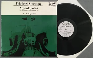 U058 Smetana Dvorak String Quartets Drolc Quartet Eurodisc 70 524 KK - Picture 1 of 3