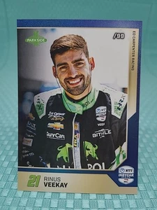/99 - 2025 Parkside Indycar Shimmer Foil Rinus Veekay #13 - Bild 1 von 2