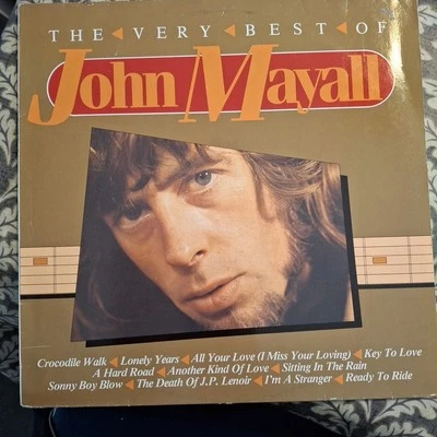 JOHN MAYALL "THE VERY BEST OF JOHN MAYALL" SPAIN VINYL LP 1982 NEAR MINT - Image 1 of 4