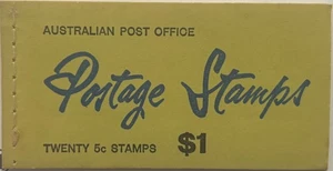 1967 Australia PO B124C.d.T $1 QEII postage booklet with SLOGAN TAB ed- G67/3 - Bild 1 von 6