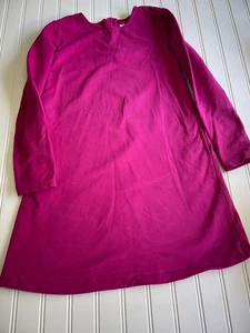 Girls Primary Derss Size 10 Fuschia - Picture 1 of 5