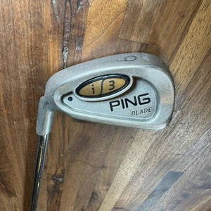 Ping i3 Blade Black Dot 6 Iron Regular Cushin JZ Steel Shaft Left Handed - Picture 1 of 12