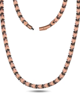 Kupfer Halskette für Herren Damen Magnetisch Ultra Stark Neodym Magnete Schmuck - Bild 1 von 7