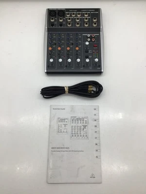 Behringer Xenyx 802S 8-Channel Analog Streaming Mixer w/ USB Interface - READ - Image 1 of 4