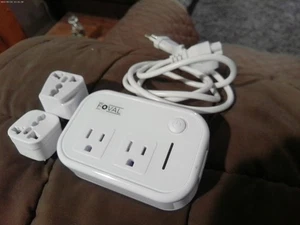 FOVAL  230W Travel Adapter and Power Converter w/ USB Model#SGR-LXC200W-2 - Picture 1 of 1