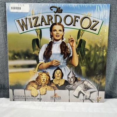 The Wizard of Oz (Laserdisc) CLASSIC FILM 1991 MGM Extended Play (Shrink Wrap) - Image 1 of 4