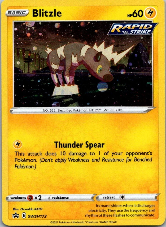 Blitzle SWSH173 SWSH: Sword & Shield Promo Cards Promo  NM - Image 1 of 2