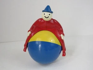 Ambi Toys Magic Man Roly-Poly Toy Early Years Toddlers Rolling Clown Rare - Picture 1 of 4