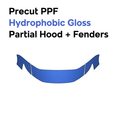 Película de protección de pintura PPF precortada hágalo usted mismo sujetador transparente para Honda Civic sedán 2012-2015 Foto 1 de 4