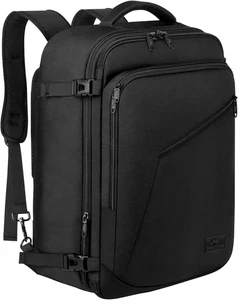 Carry on Backpack, Extra Large Travel Backpack Expandable Airplane Approved Week - Picture 1 of 12