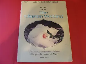 Organ & Piano Music for the Christian Wedding 1968 vocal & iinstrumental - Foto 1 di 2