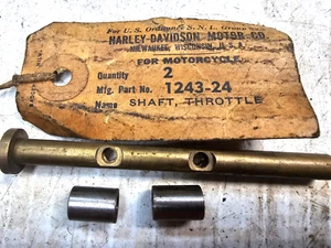 NOS Linkert 1-1/4" Throttle Shaft M 88 31 51 carburetor WL Indian Harley 45 G504 - Foto 1 di 5