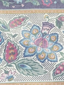 2 fundas de almohada vintage Westpoint Stevens King azul jacobeo floral rosa hechas en EE. UU. - Imagen 1 de 12