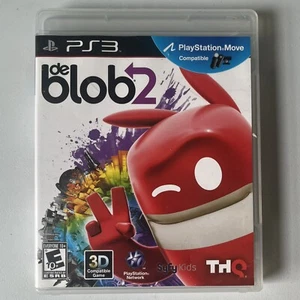 De Blob 2 PS3 2011 Playstation 3 Complete with Manual CIB Syfy Kids - Picture 1 of 4