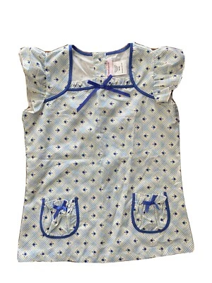 AMERICAN GIRL ~ TOP PIJAMA FLORAL NIÑA ~ MOLLY ~ nunca usado ~ Talla 7/8 Foto 1 de 3