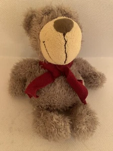 Avon Teddy Best Red Scarf Soft Plush Beanie Toy 11” - Picture 1 of 3