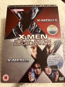 X-Men 1.5/X-Men 2 (DVD, 2003, 4-Disc Set)