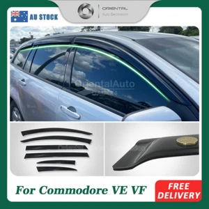 Luxury Weather Shields for Holden Commodore VE VF Wagon 6PCS - Picture 1 of 7