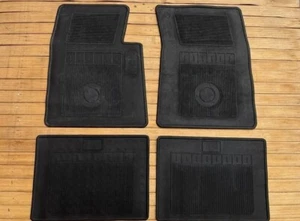 1987-1993 Cadillac Fleetwood 60 Special Floor Mats - Premium Upgrade- BLACK - Picture 1 of 1